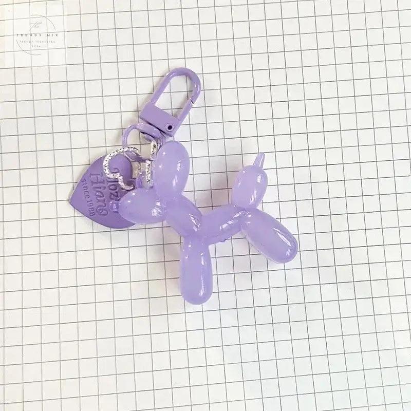 Charming Y2K Style Cartoon Dog Keychains for Trendy Girls - Trendy Mix