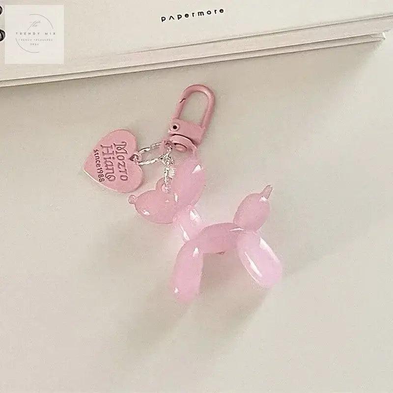 Charming Y2K Style Cartoon Dog Keychains for Trendy Girls - Trendy Mix
