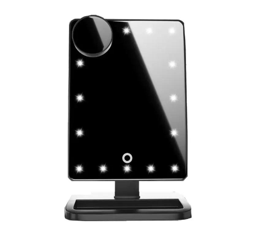 Smart LED Makeup Mirror with Bluetooth Speaker and Touch Controls - Trendy Mix