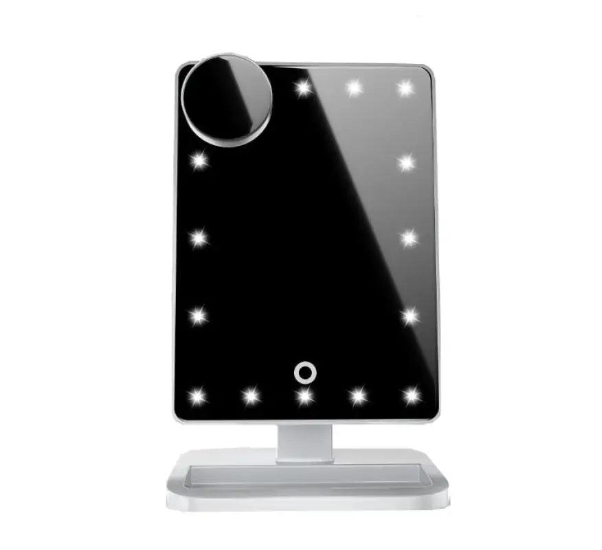 Smart LED Makeup Mirror with Bluetooth Speaker and Touch Controls - Trendy Mix