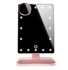 Smart LED Makeup Mirror with Bluetooth Speaker and Touch Controls - Trendy Mix