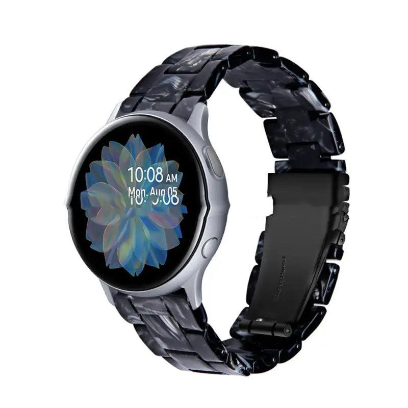 Stylish Resin Smartwatch Band for Ultimate Customization - Trendy Mix