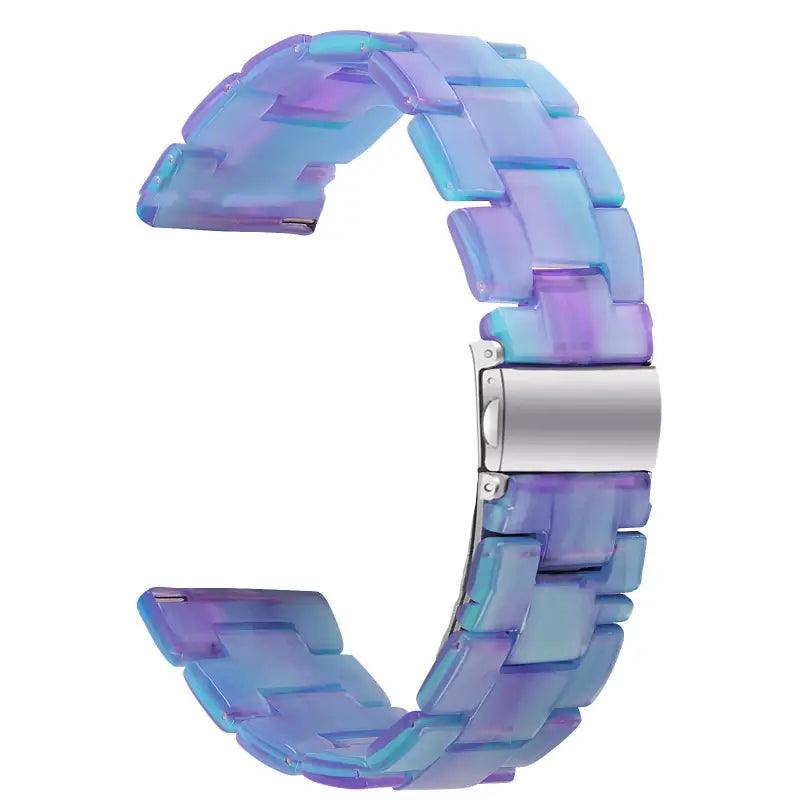 Stylish Resin Smartwatch Band for Ultimate Customization - Trendy Mix