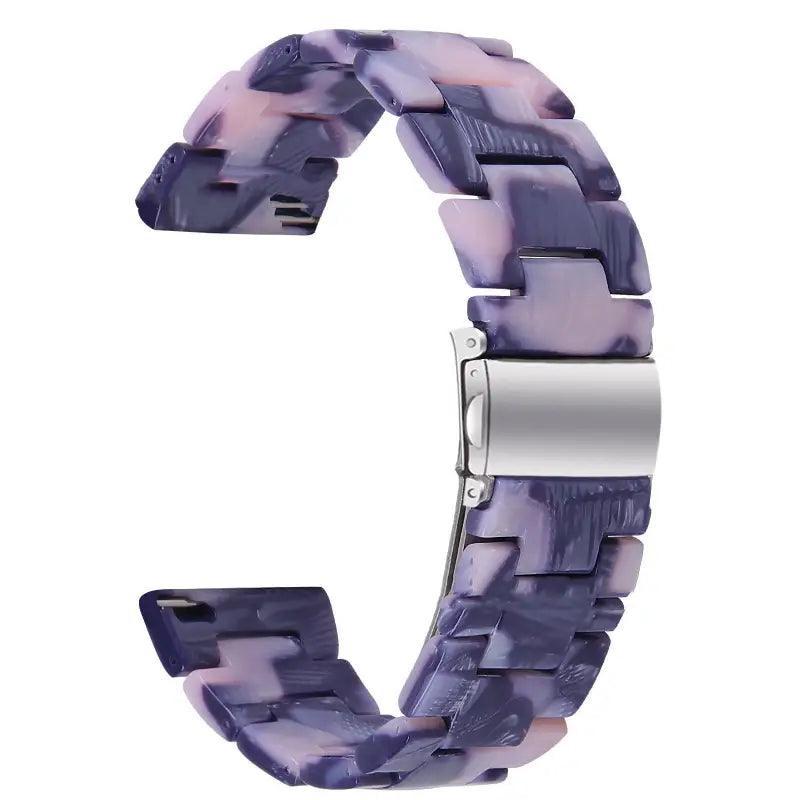 Stylish Resin Smartwatch Band for Ultimate Customization - Trendy Mix