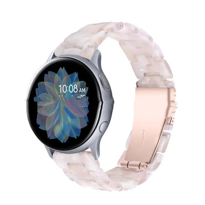 Stylish Resin Smartwatch Band for Ultimate Customization - Trendy Mix