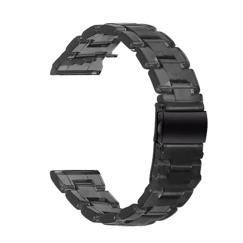 Stylish Resin Smartwatch Band for Ultimate Customization - Trendy Mix