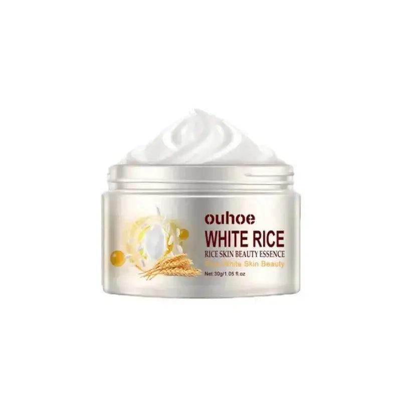 White Rice Whitening Face Cream: Removes Dark Spots, Anti-wrinkle - Trendy Mix