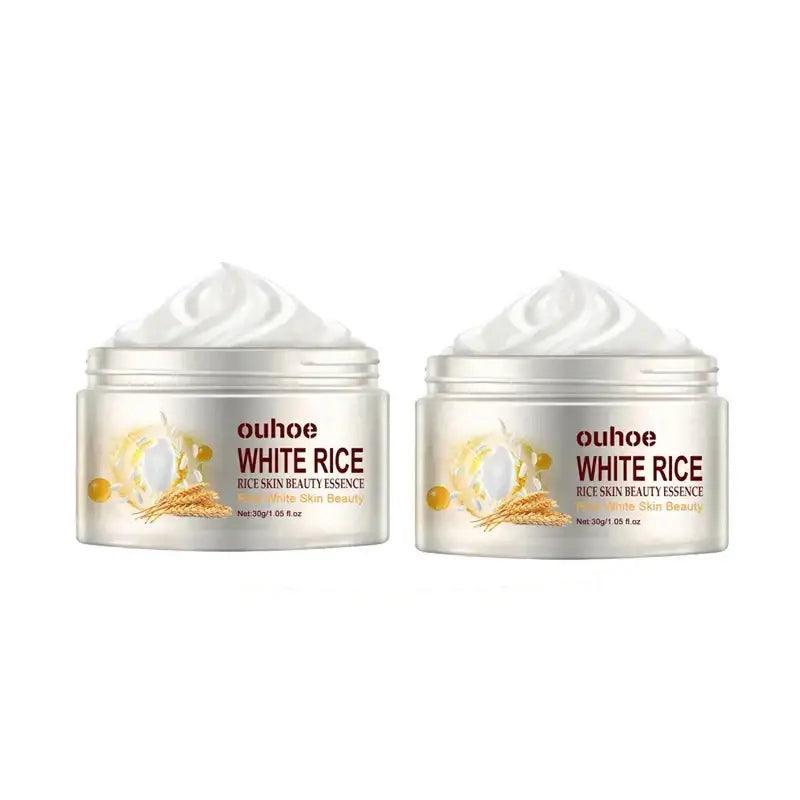 White Rice Whitening Face Cream: Removes Dark Spots, Anti-wrinkle - Trendy Mix