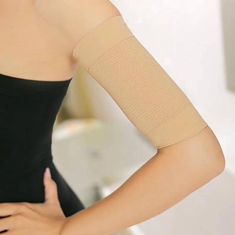 Ladies' Slimming Arm Shaping Sleeves - Comfortable Elastic Shapewear - Trendy Mix