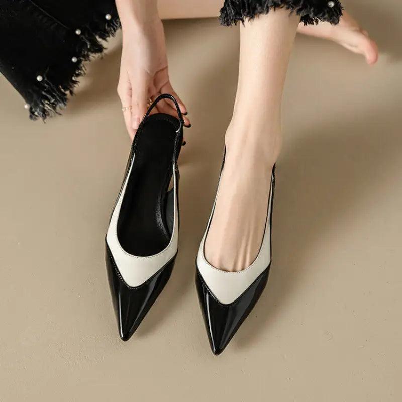 Mid-Heel Sandals for Women - Trendy Mix