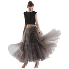 Women’s Fashion Mesh Skirt - Trendy Mix