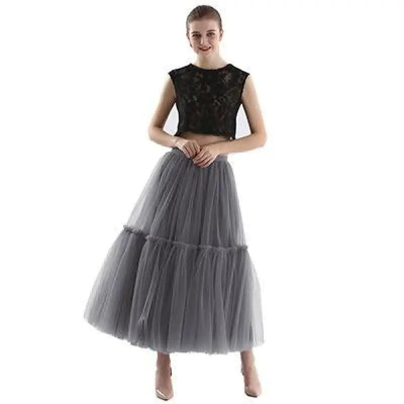 Women’s Fashion Mesh Skirt - Trendy Mix