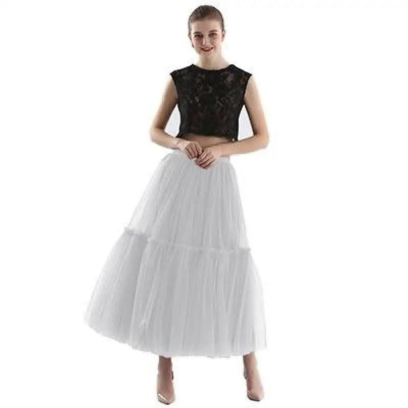 Women’s Fashion Mesh Skirt - Trendy Mix