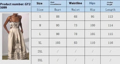 Women’s Vintage Embroidered Linen Sling Fashion Hollowed-out Sleeveless Pocket Dress - Trendy Mix